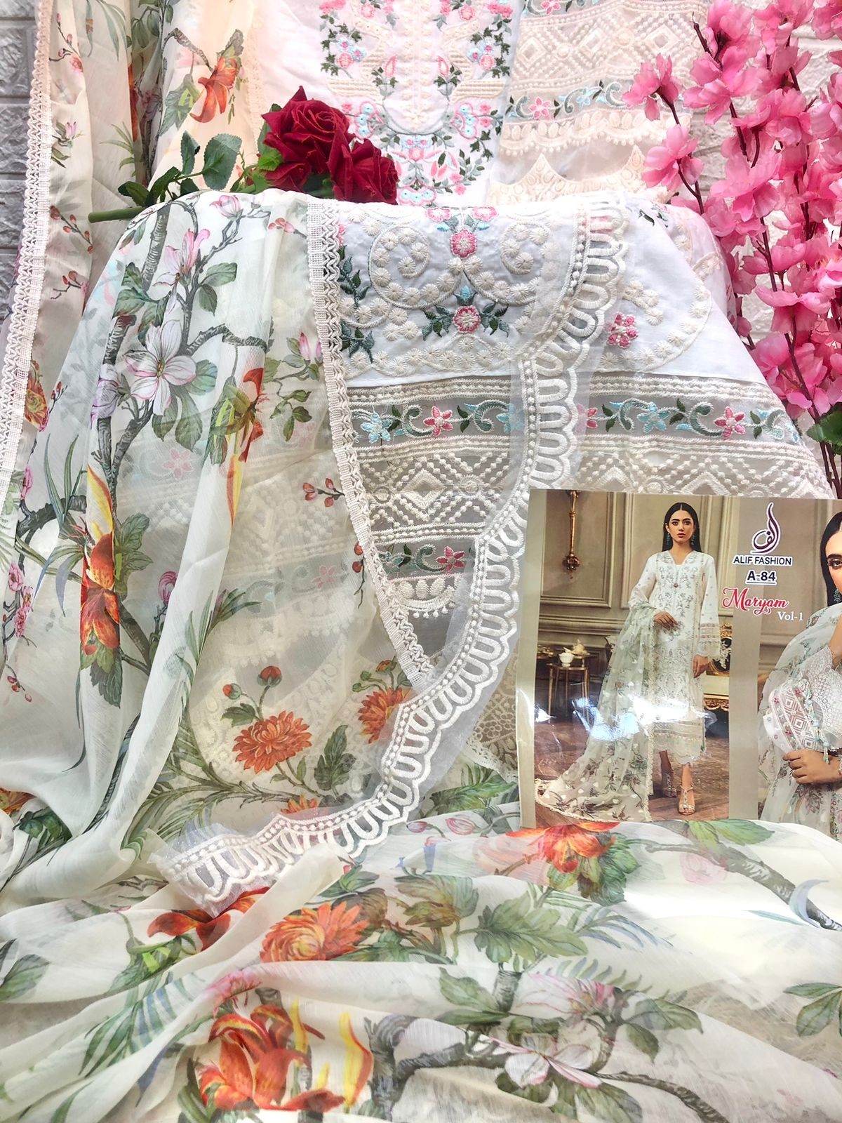 ALIF FASHION | A-84 COLOURS | Pakistani Concept Collection | RD Fashion Surat