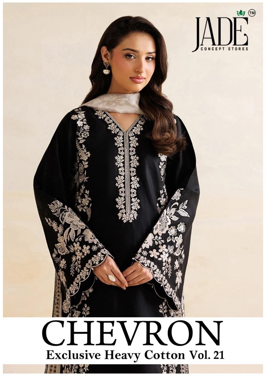 JADE CONCEPT STORES | CHEVRON EXCLUSIVE HEAVY COTTON VOL. 21 | RD Fashion Surat