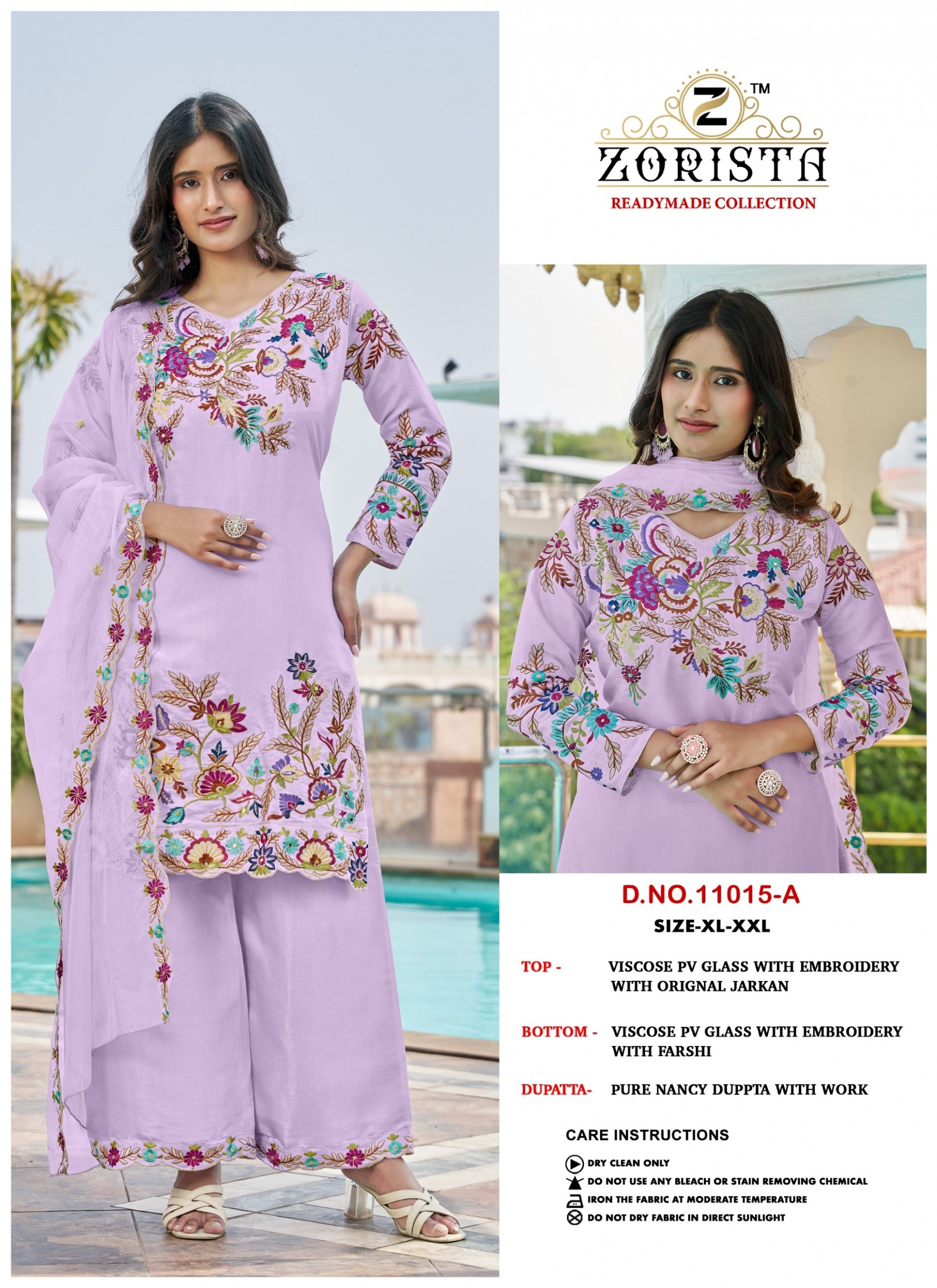ZORISTA | 11015 A-B-C-D | Pakistani Concept Readymade Collection | RD Fashion Surat