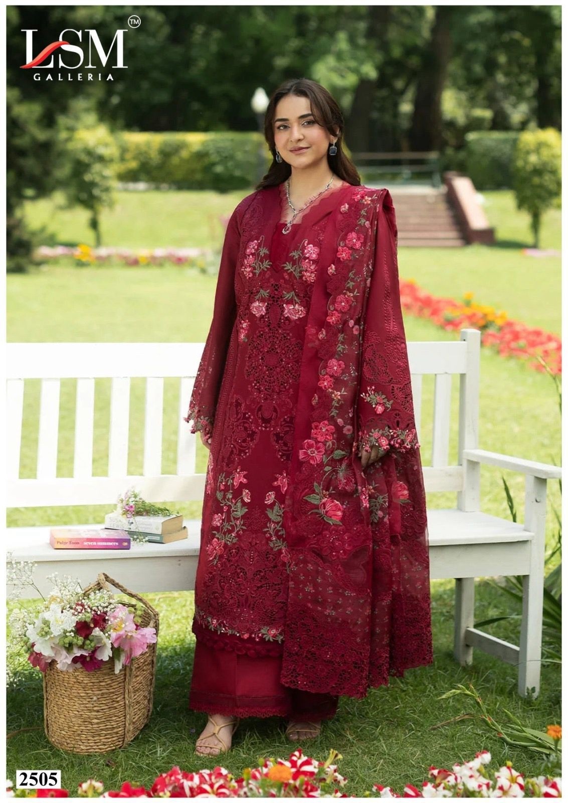 LSM GALLERIA | PARIAN DREAM VOL 25 | Heavy Luxury Lawn Readymade Suit | RD Fashion Surat