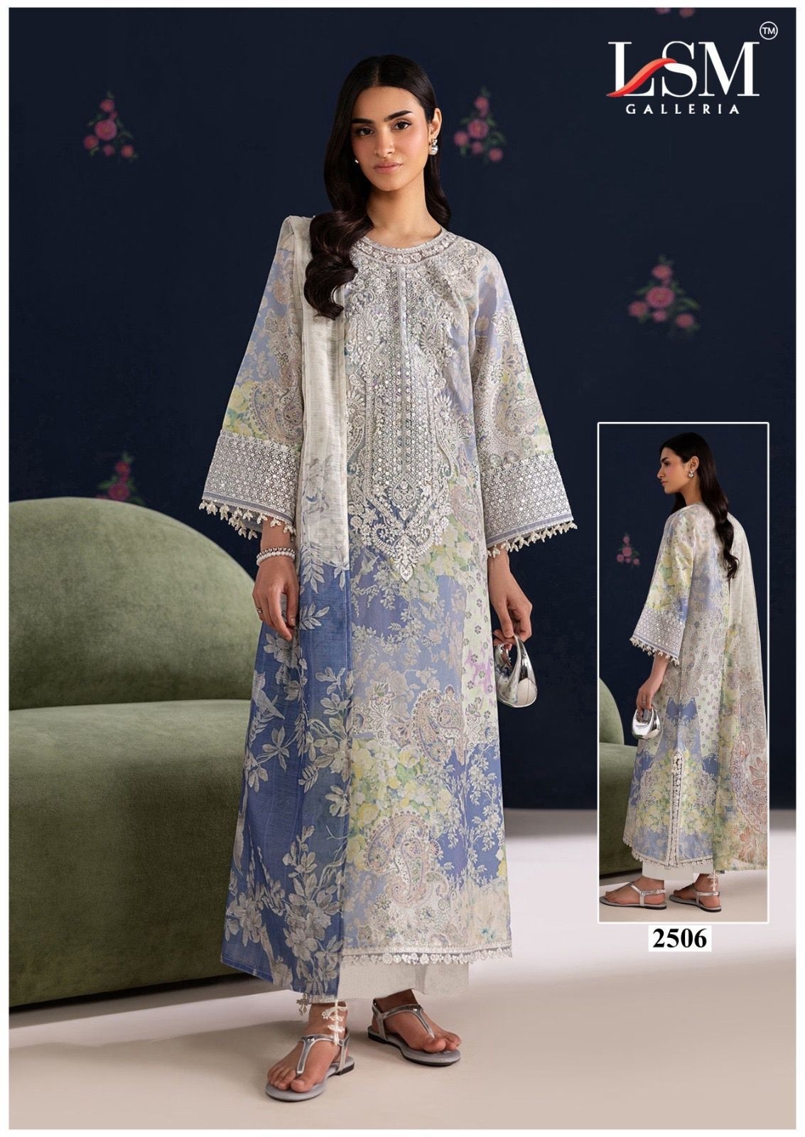 LSM GALLERIA | PARIAN DREAM VOL 25 | Heavy Luxury Lawn Readymade Suit | RD Fashion Surat