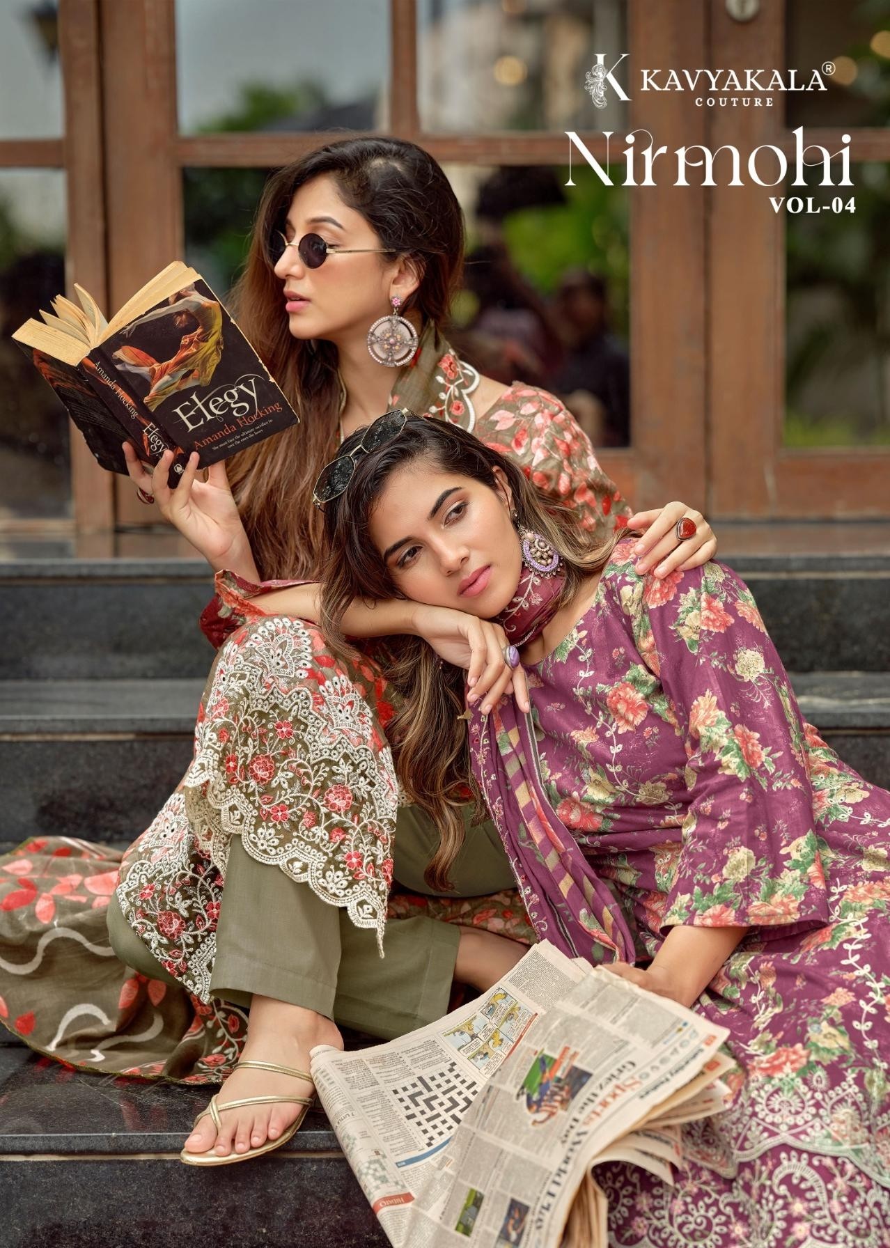 KAVYA KALA COUTURE | NIRMOHI VOL 4 | Lawn Cotton Embroidered Suit | RD Fashion Surat