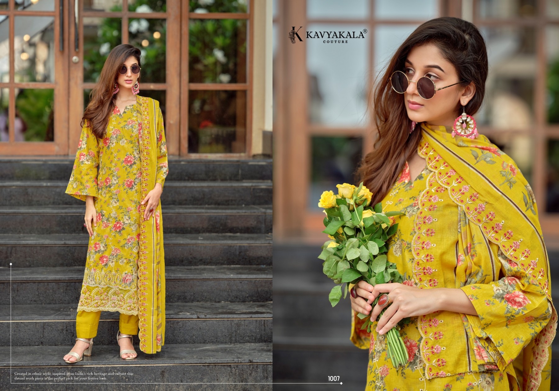 KAVYA KALA COUTURE | NIRMOHI VOL 4 | Lawn Cotton Embroidered Suit | RD Fashion Surat