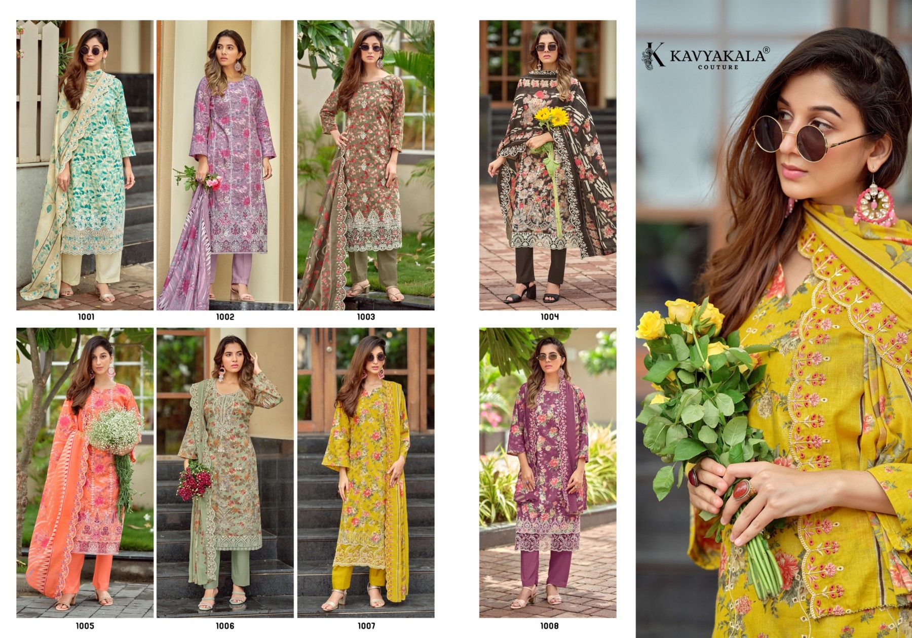 KAVYA KALA COUTURE | NIRMOHI VOL 4 | Lawn Cotton Embroidered Suit | RD Fashion Surat