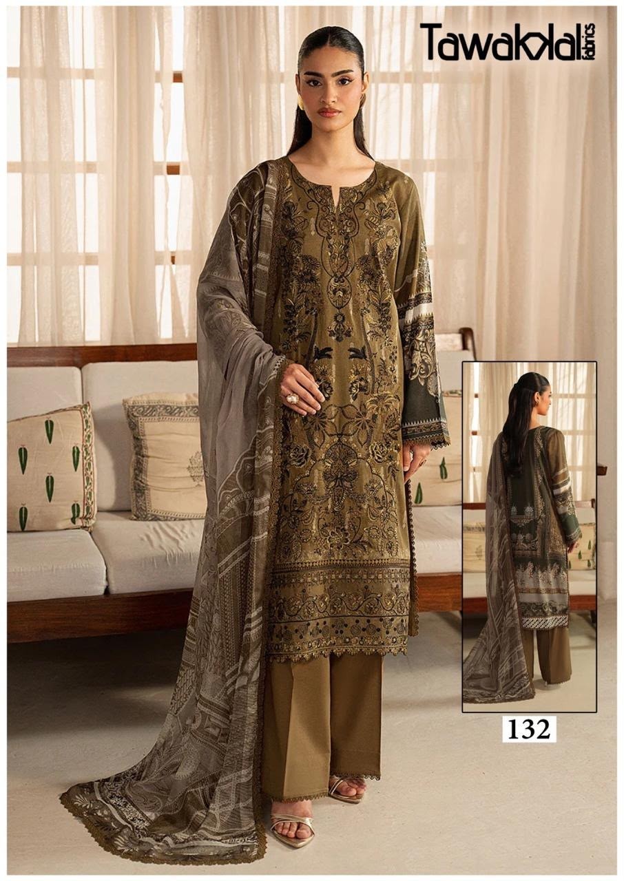 TAWAKKAL FABRICS | SABA LUXURY COTTON VOL 4 | Pure Cotton Suit | RD Fashion Surat