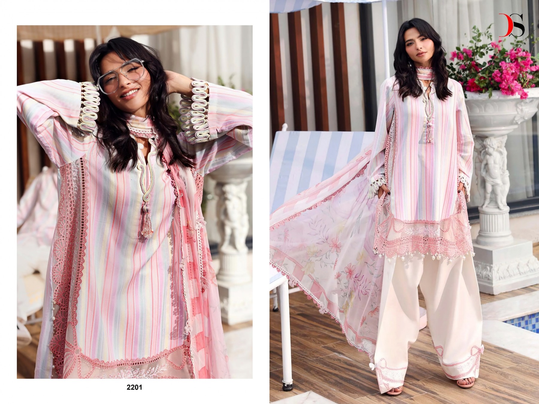 DEEPSY SUITS | MARIA B. MPRINT-9 | Pakistani Lawn Embroidered Suit | RD Fashion Surat