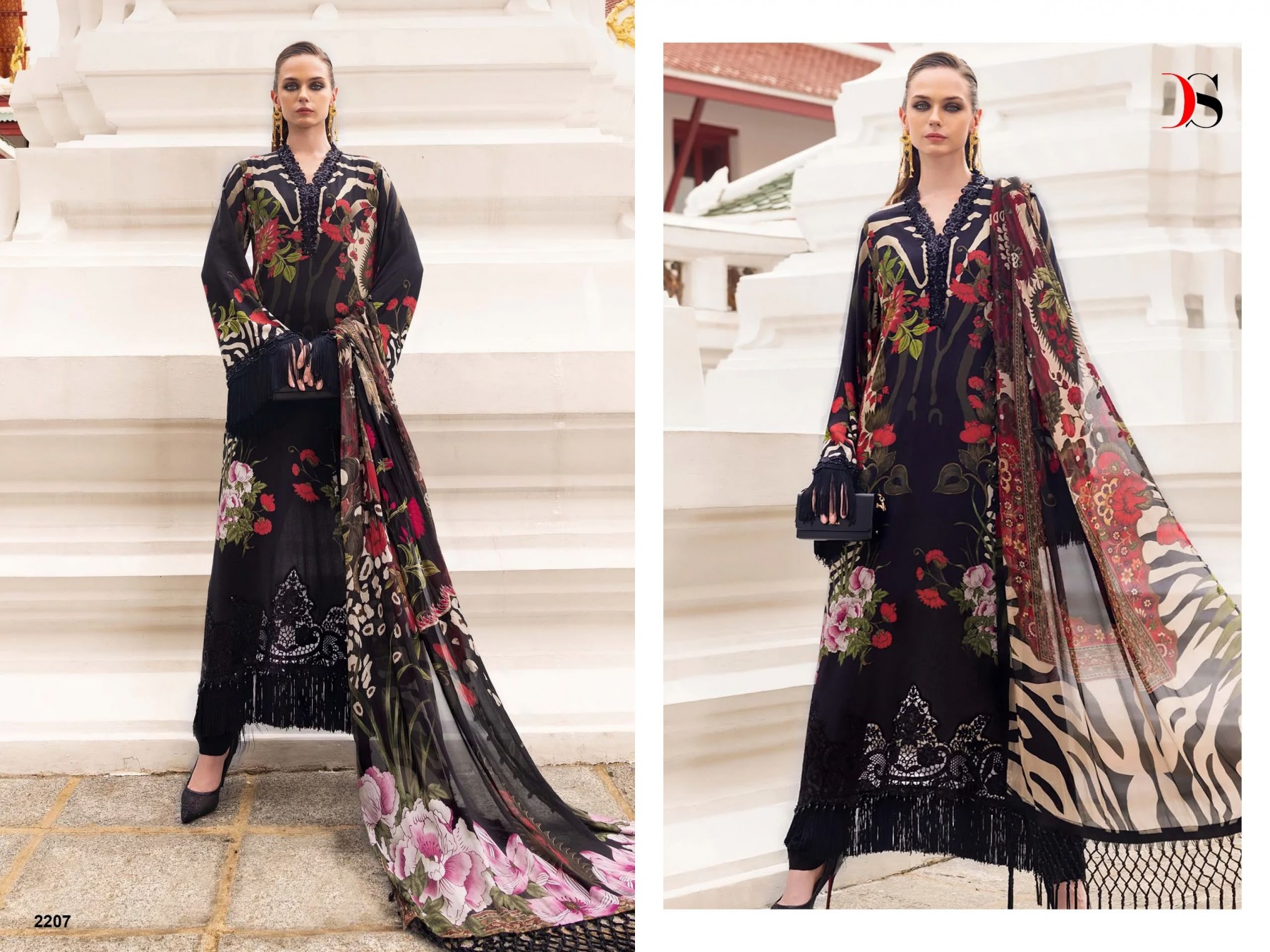 DEEPSY SUITS | MARIA B. MPRINT-9 | Pakistani Lawn Embroidered Suit | RD Fashion Surat