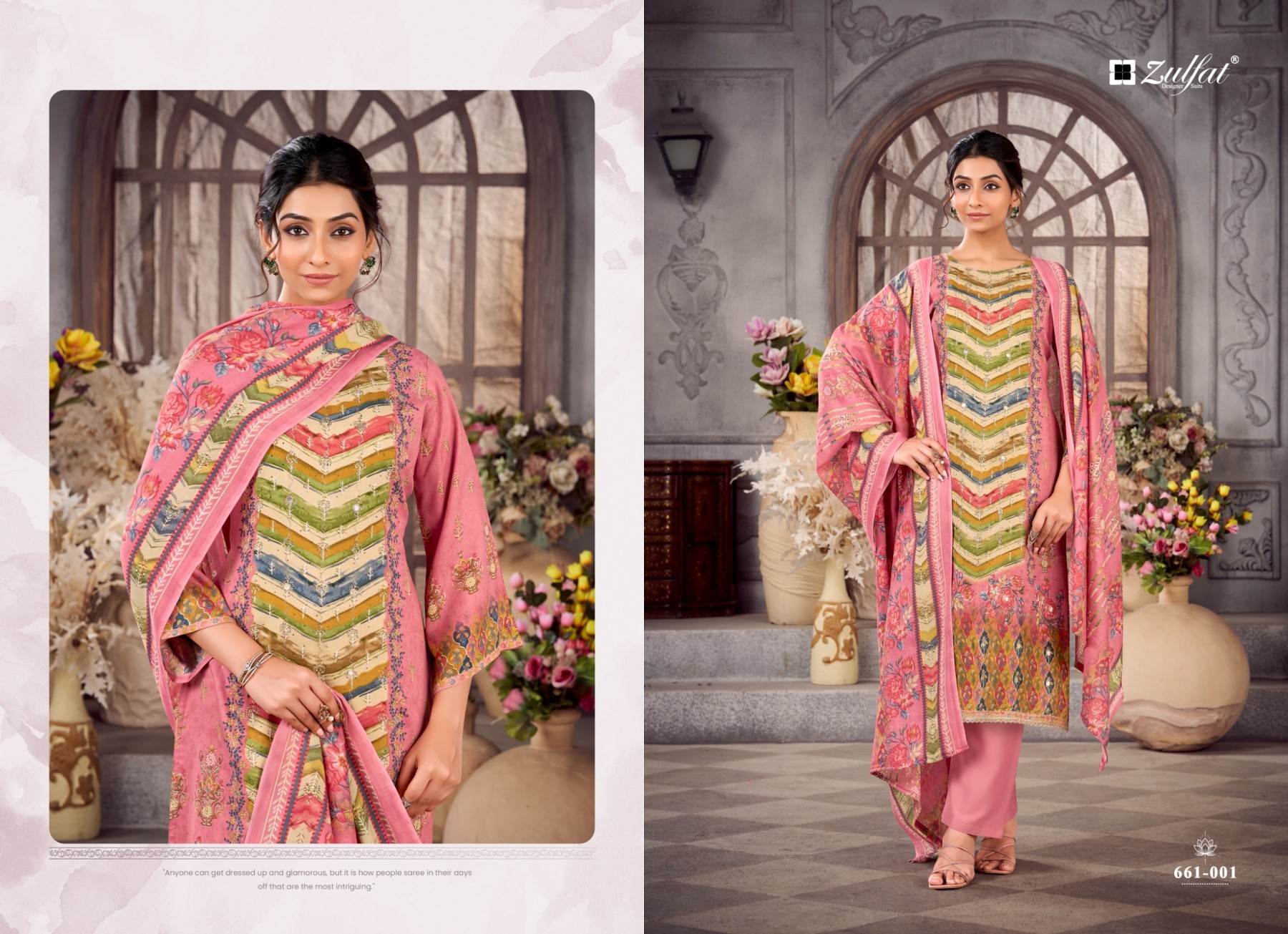 ZULFAT | AAYAT VOL-17 | Heavy Handwork Viscose Rayon Suit | RD Fashion Surat