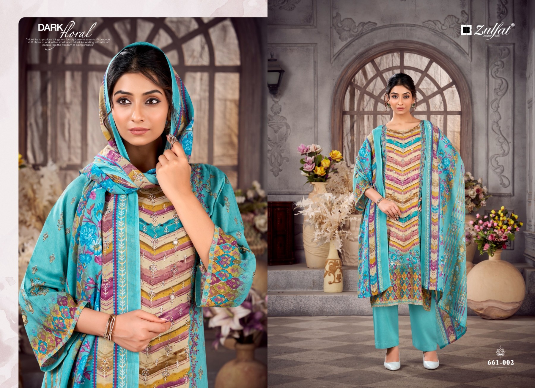 ZULFAT | AAYAT VOL-17 | Heavy Handwork Viscose Rayon Suit | RD Fashion Surat