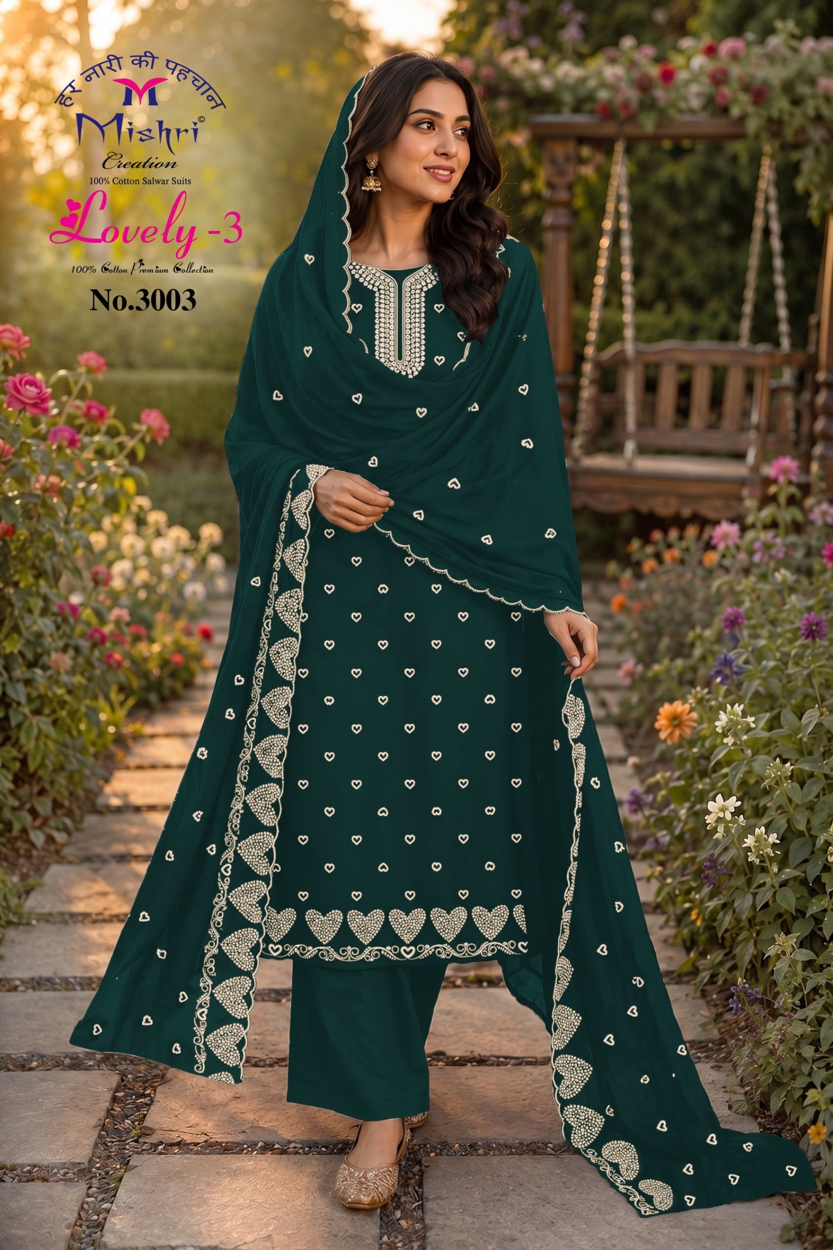 MISHRI CREATION | LOVELY VOL-3 | 130 Gram Cotton Printed Suit | RD Fashion Surat