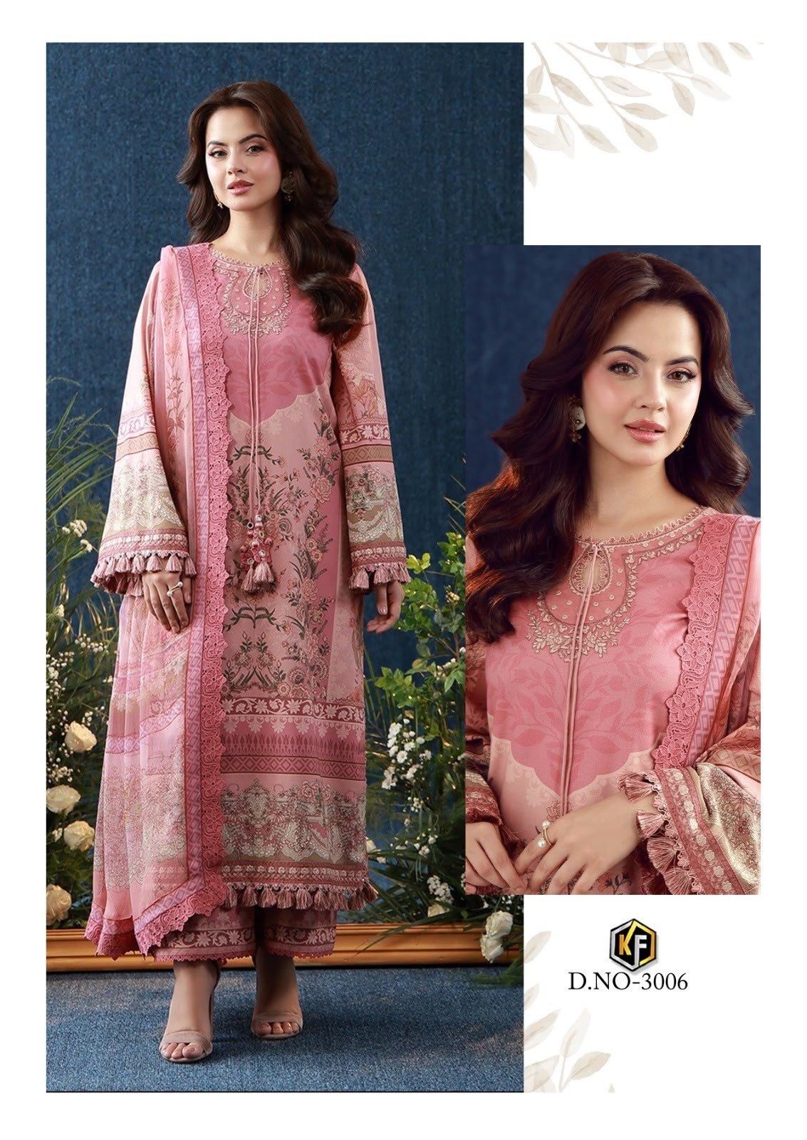 KEVAL FAB | DASTAK VOL-3 | Heavy Lawn Cotton Printed Suit | RD Fashion Surat
