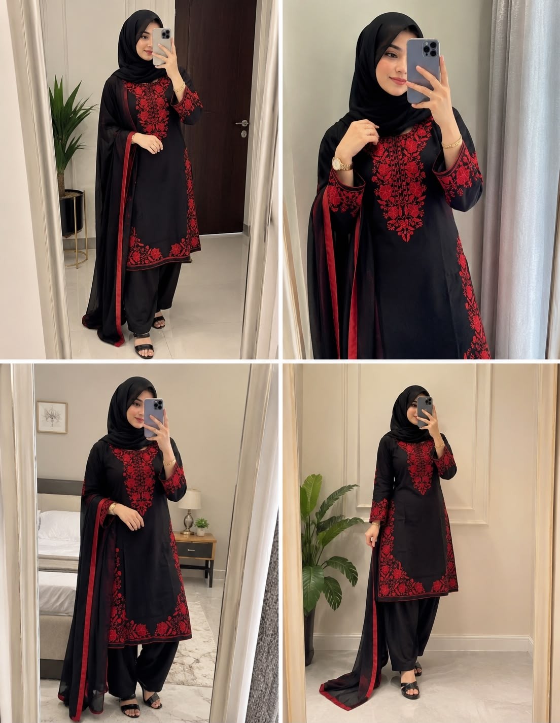 SANIYA TRENDZ | SAIYARA VOL-1 | Design 1502 | Fox Georgette Embroidered Palazzo Set | RD Fashion Surat