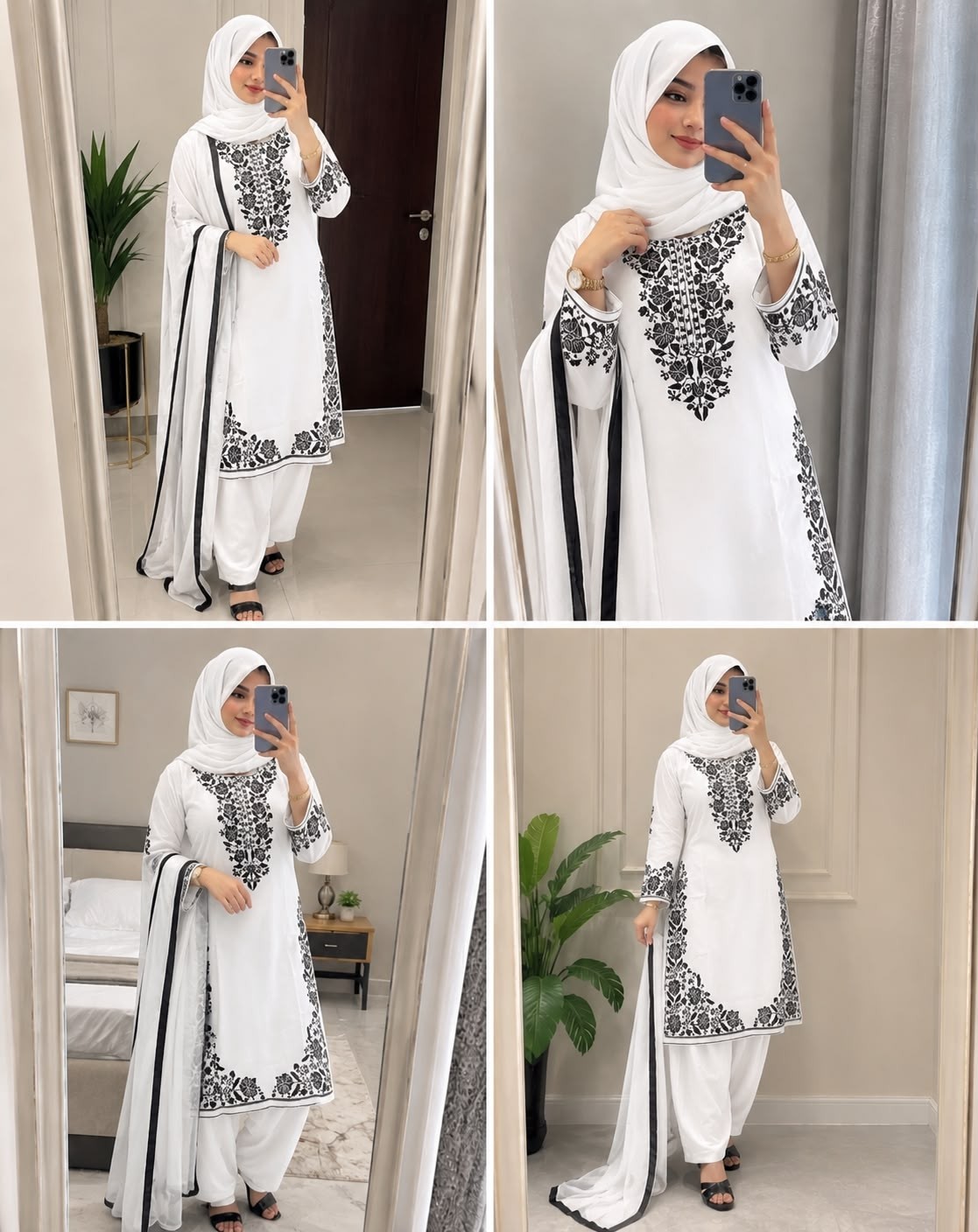 SANIYA TRENDZ | SAIYARA VOL-1 | Design 1502 | Fox Georgette Embroidered Palazzo Set | RD Fashion Surat
