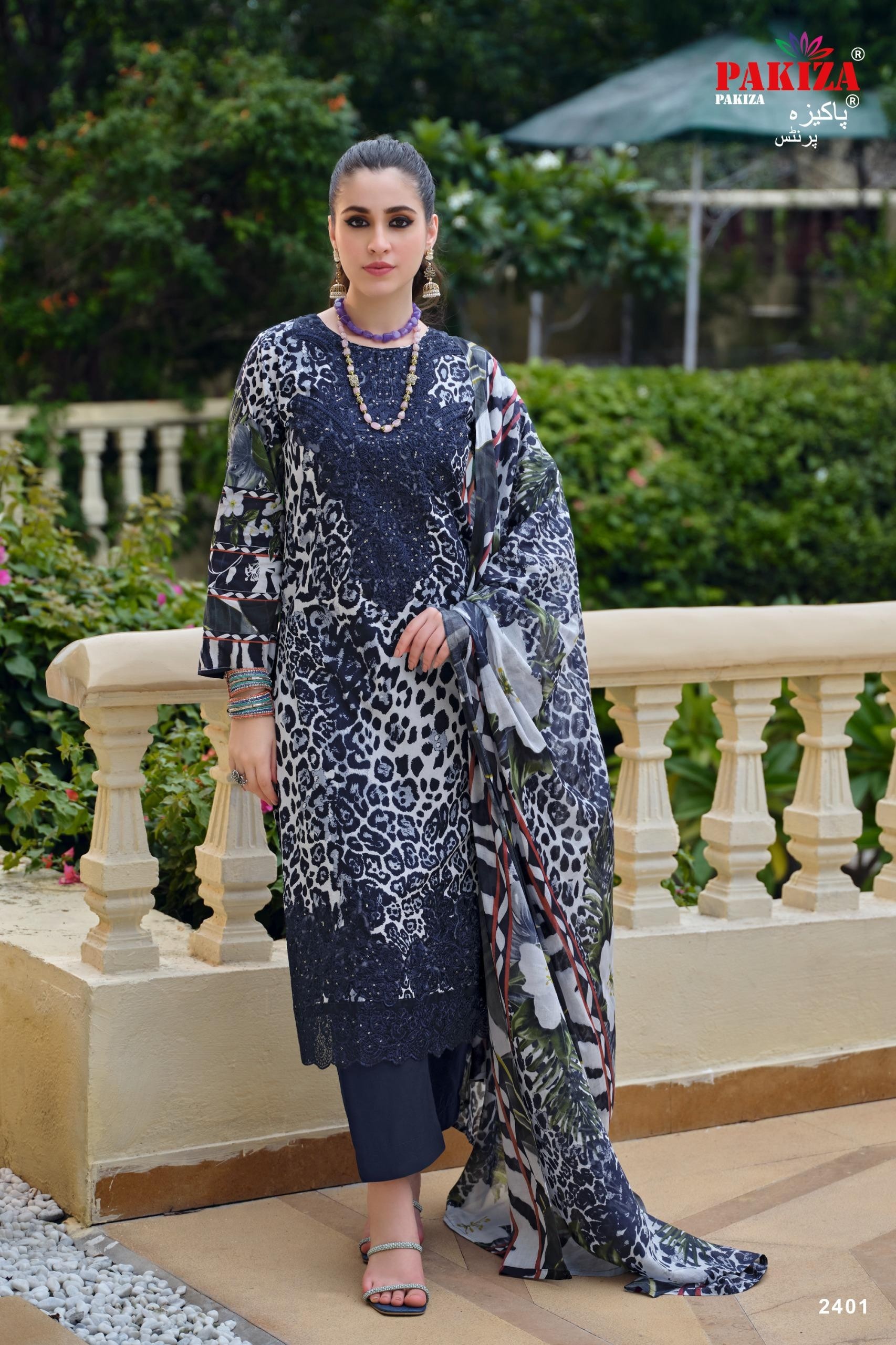 Gulnawaz Vol-24 | Pakiza Prints | Lawn Cotton Pakistani Suit