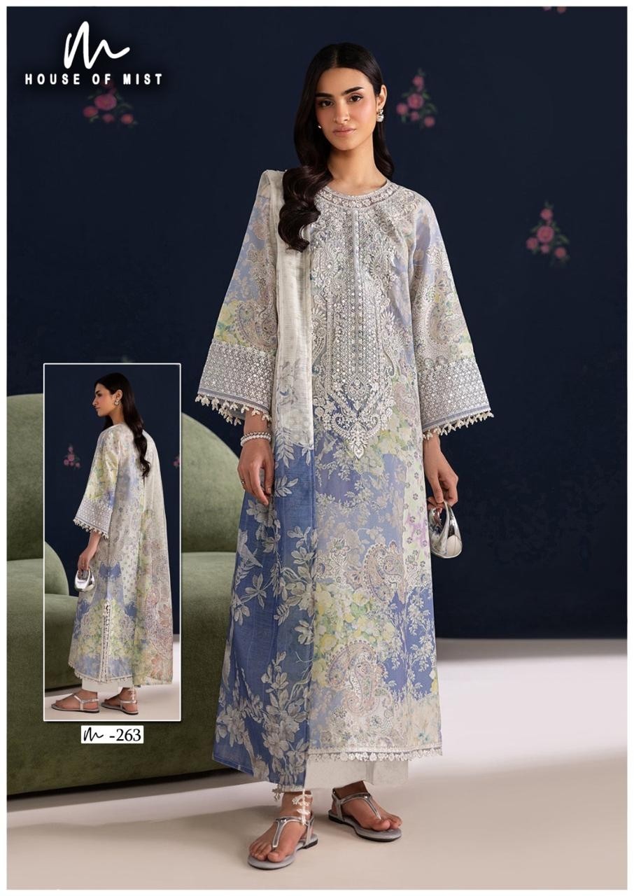 HOUSE OF MIST | GHAZAL COTTON VOL.27 | DESIGN 06 | PURE COTTON DRESS MATERIAL | ₹355