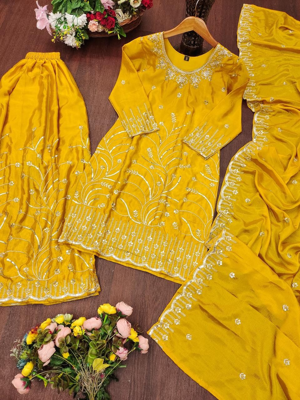 Label: New Designer Sharara Suit