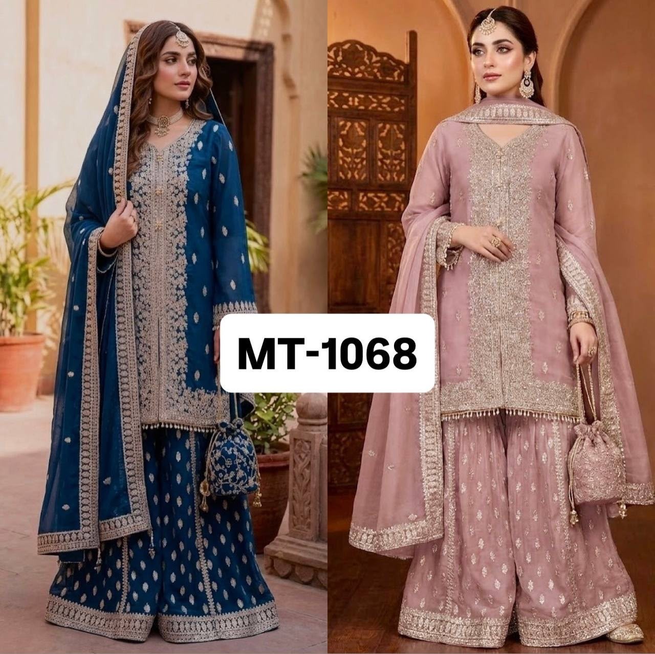 New Designer Sharara Suit Set