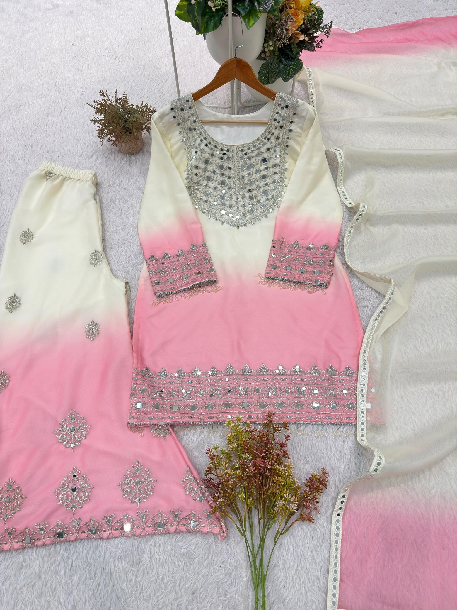 Designer Collection | Real Mirror Work | Ready to Dispatch