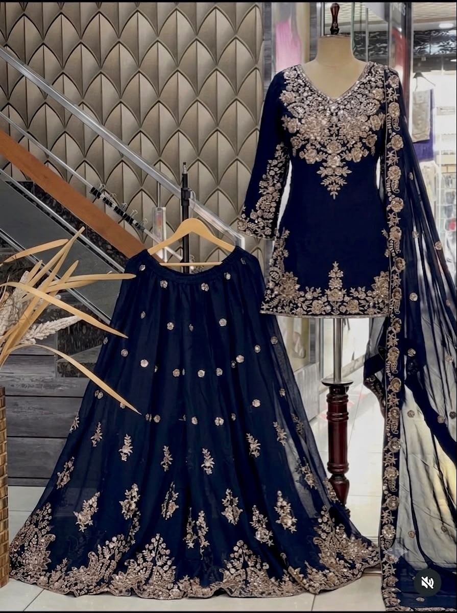 Designer Sharara Set