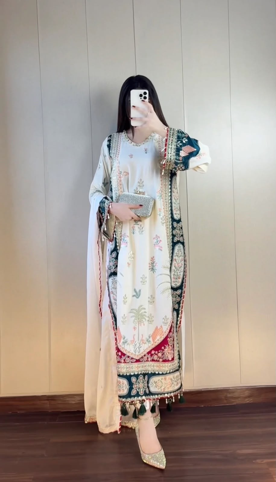 Festival Special Designer Kaftan Set