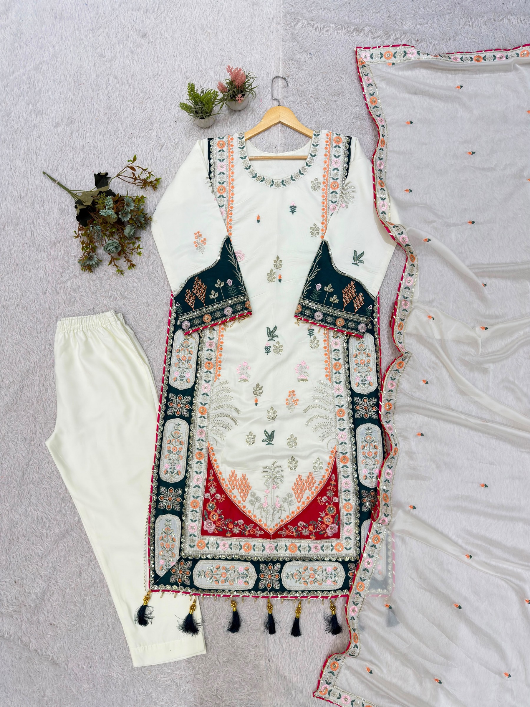 Festival Special Designer Kaftan Set