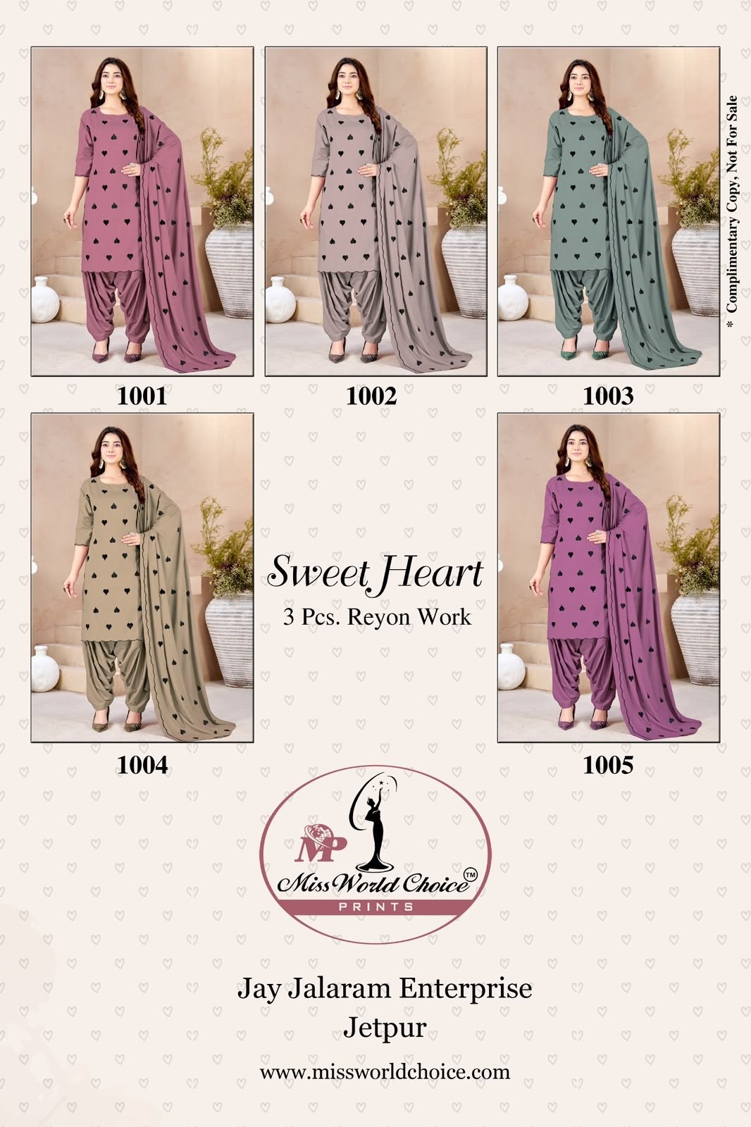 MISS WORLD CHOICE Sweet Heart Vol-1