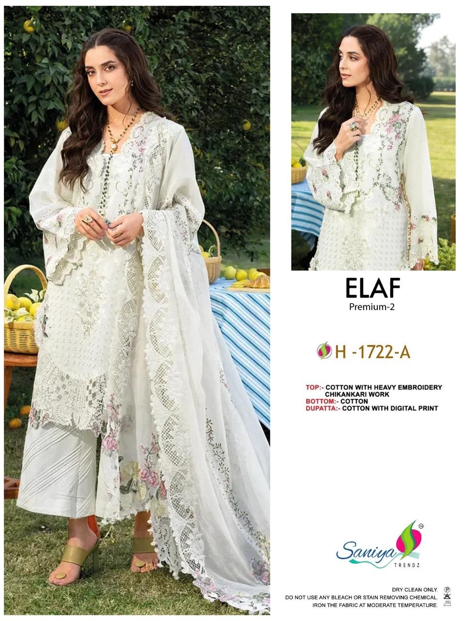 SANIYA TRENDZ ELAF PREMIUM-2 Ready-Made Suit