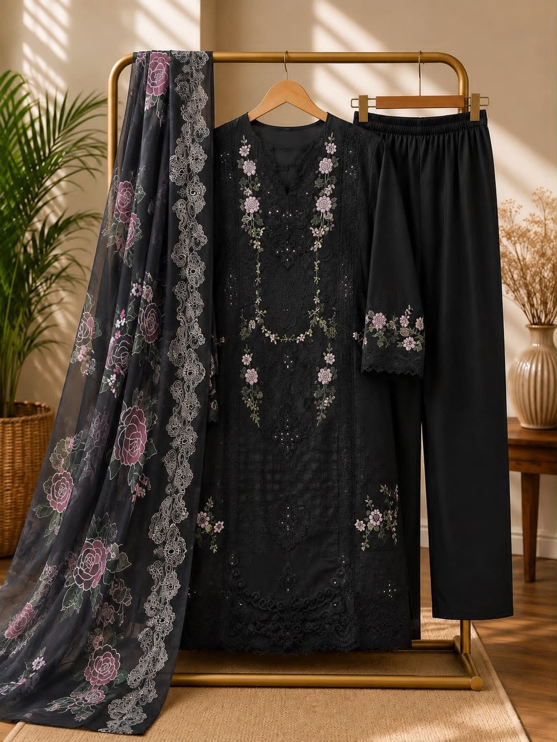 SANIYA TRENDZ ELAF PREMIUM-2 Ready-Made Suit