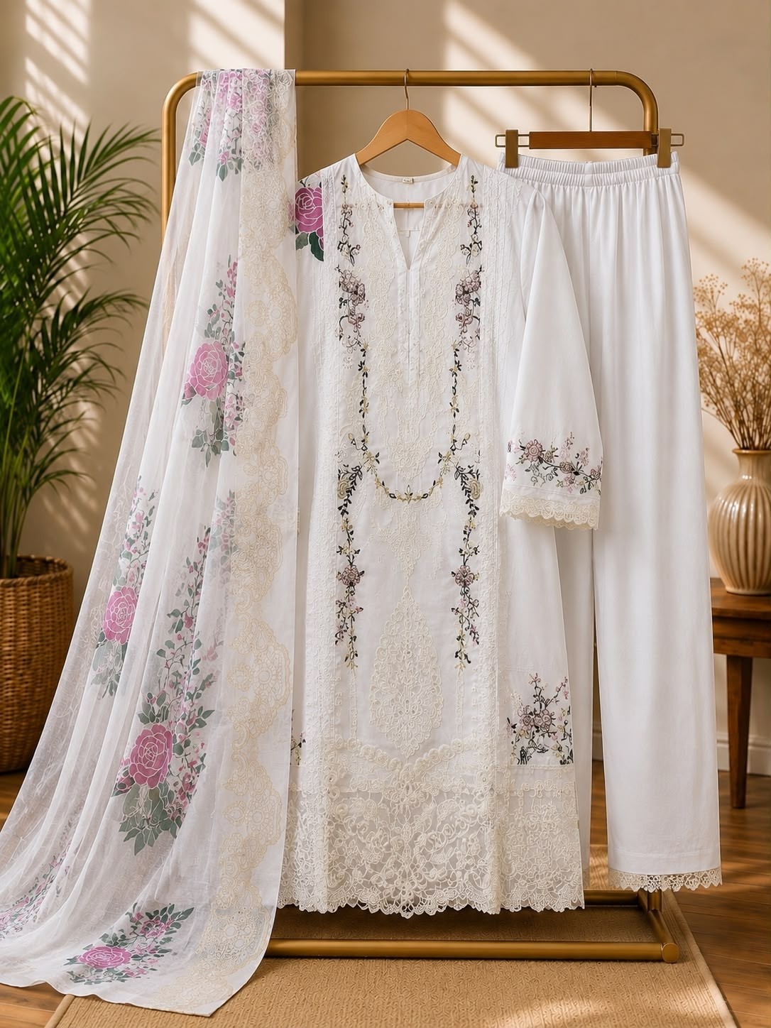 SANIYA TRENDZ ELAF PREMIUM-2 Ready-Made Suit