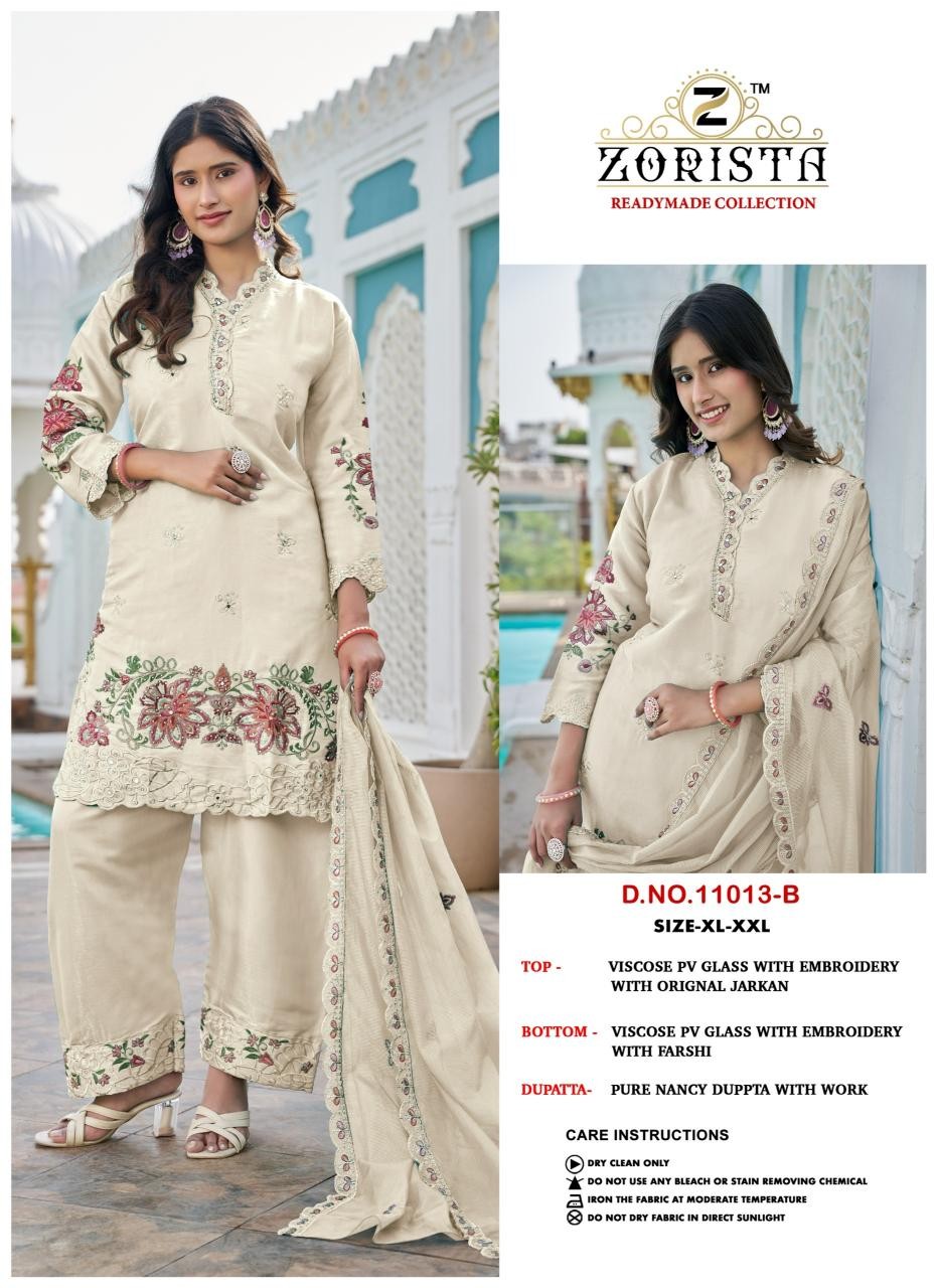 ZORISTA Pakistani Concept Ready-Made Suit