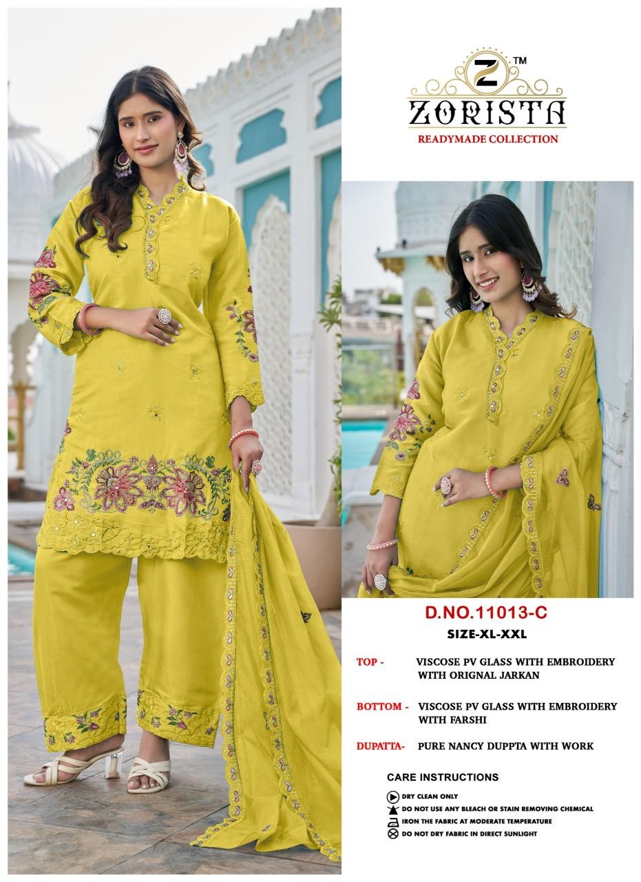 ZORISTA Pakistani Concept Ready-Made Suit