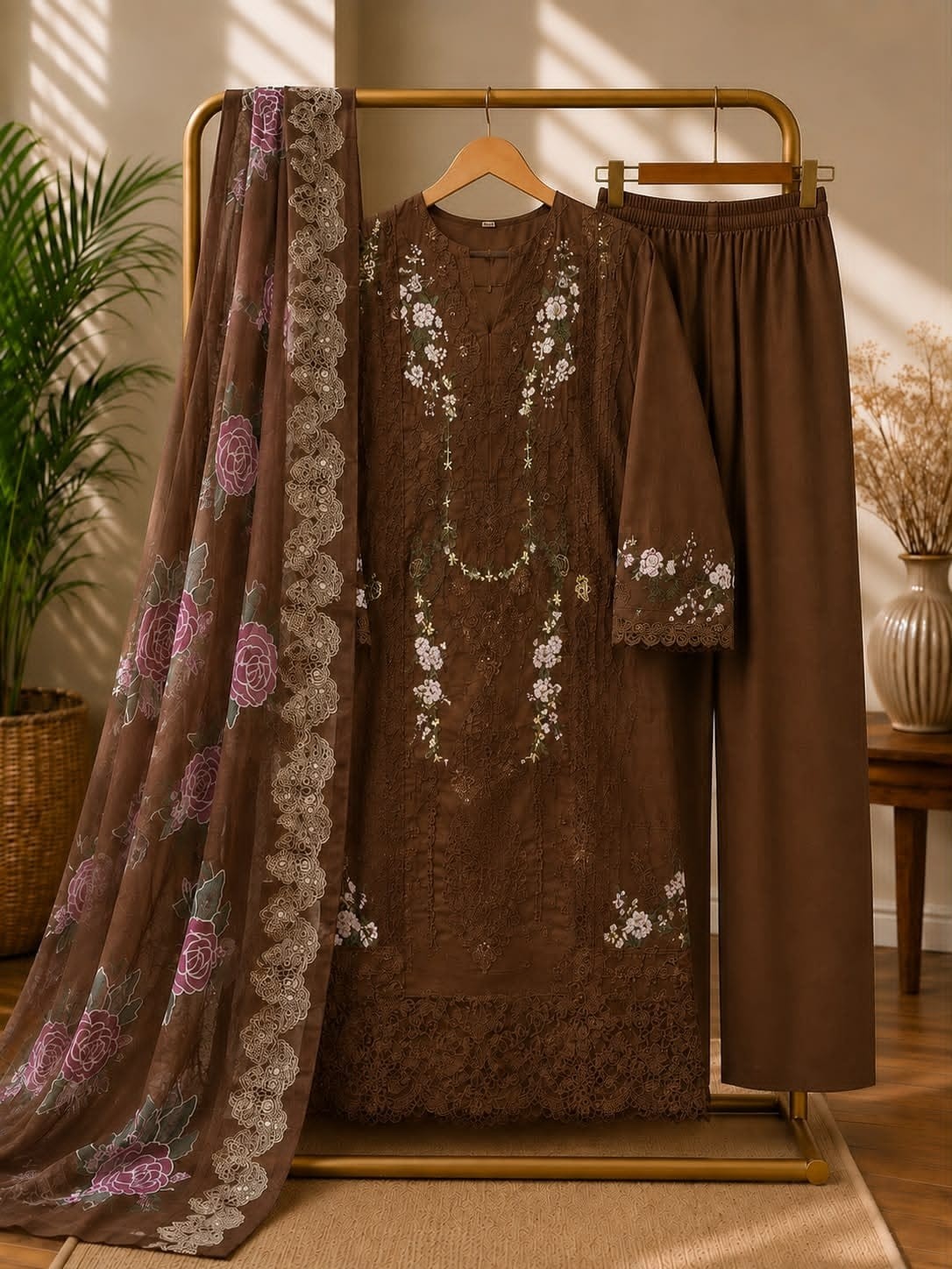 SANIYA TRENDZ ELAF PREMIUM-2 Chikankari Suit