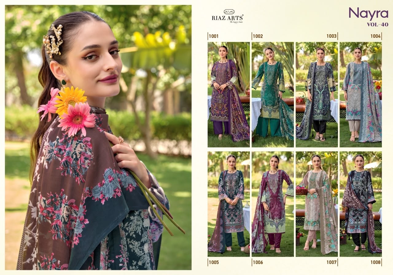 RIAZ ARTS | NAYRA VOL. 40 | THE LUXURY LAWN | Premium Collection
