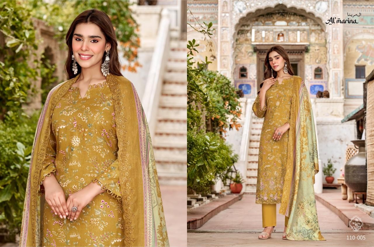 ALMARINA Chikankari Vol-6 Luxury Lawn Cotton Suit