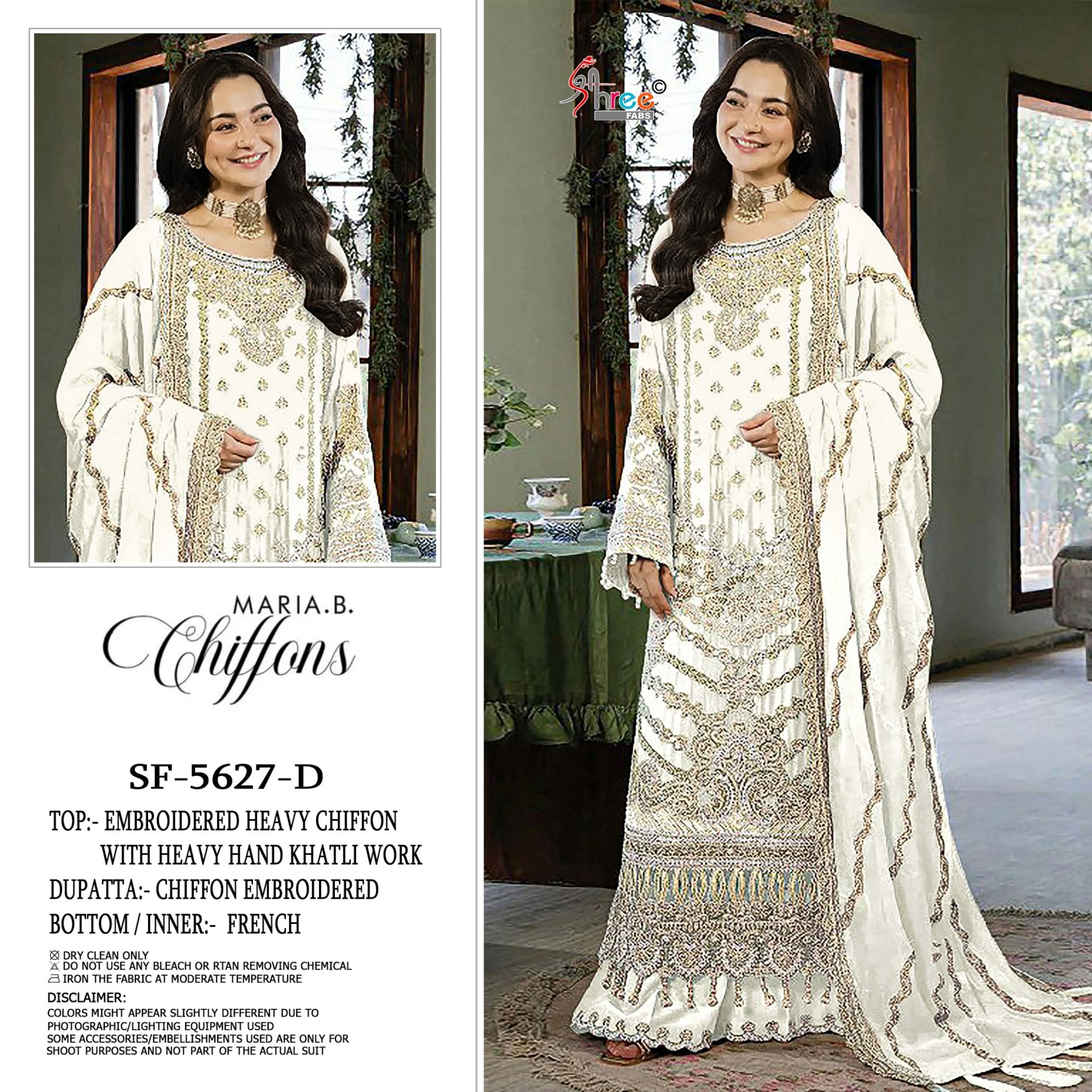 SF-5627 Premium Hand Khatli Designer Suit