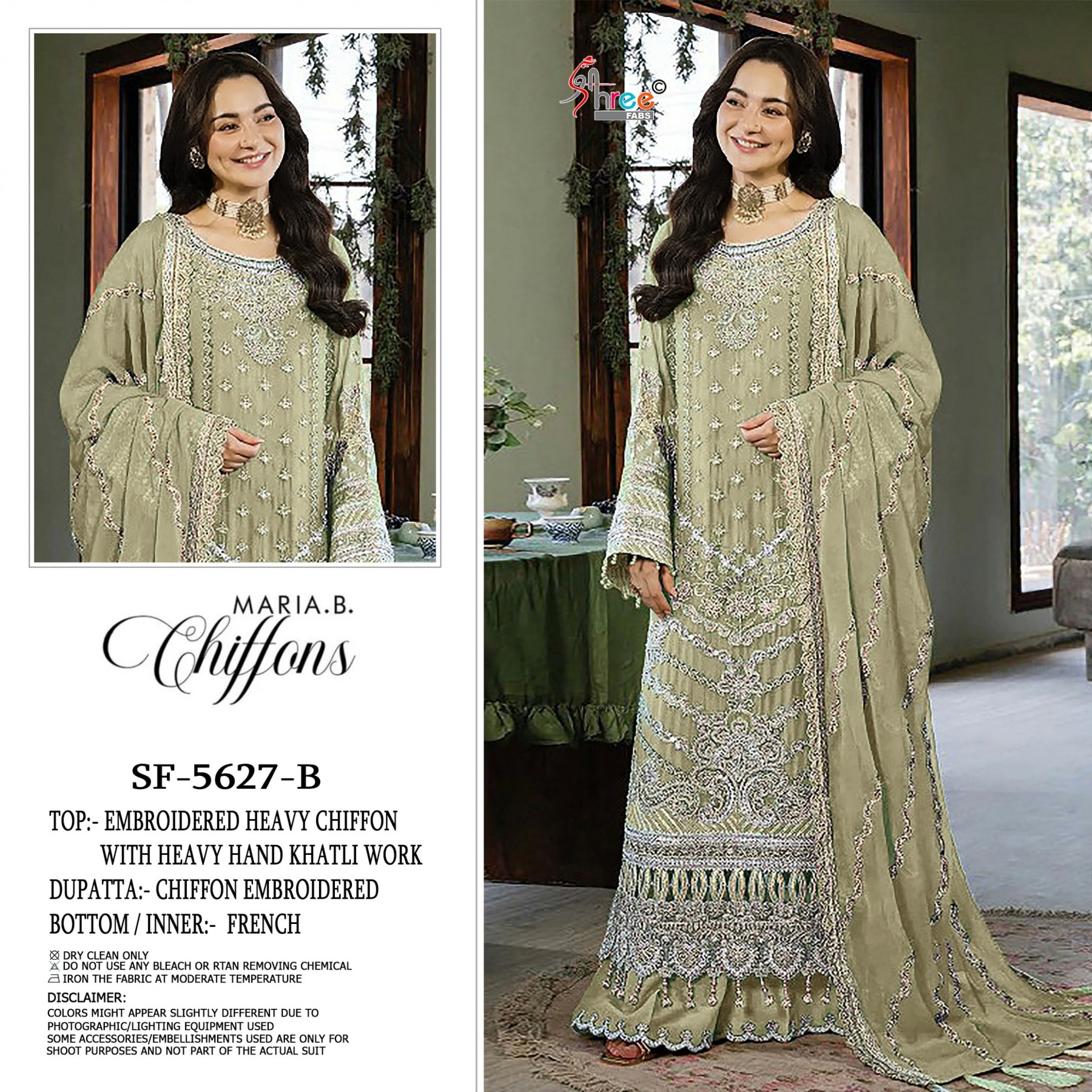 SF-5627 Premium Hand Khatli Designer Suit