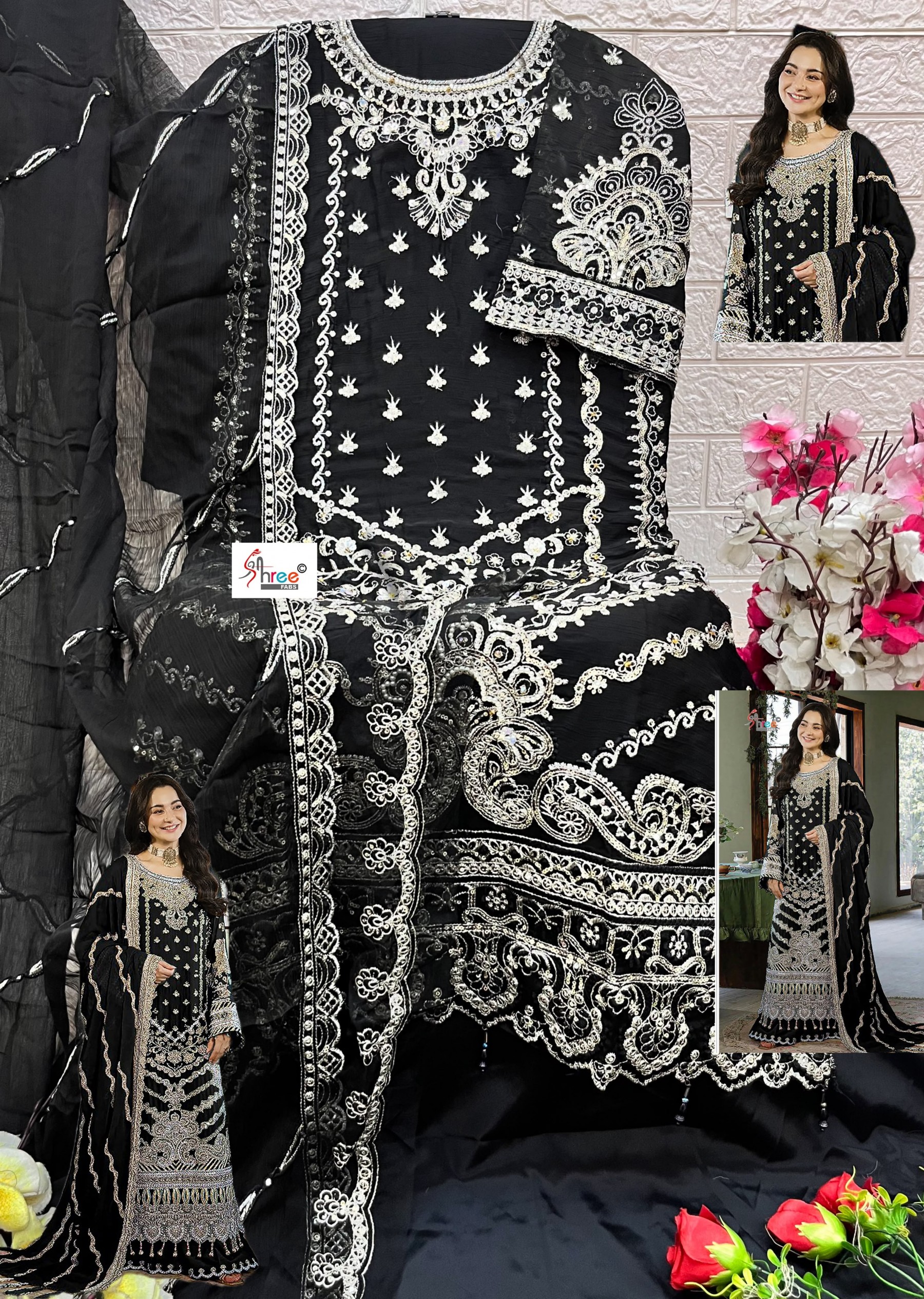 SF-5627 Premium Hand Khatli Designer Suit