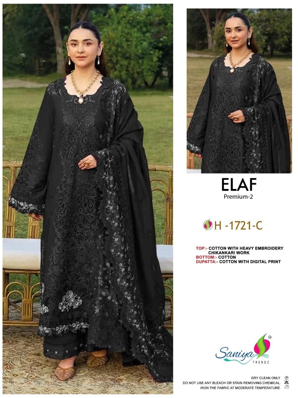 Saniya Trendz ELAF Premium-2 Design 1721