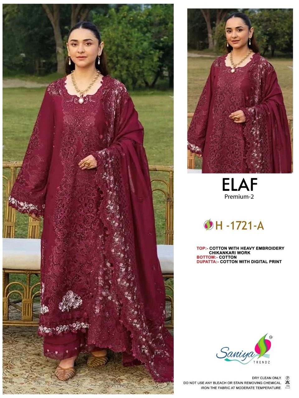 Saniya Trendz ELAF Premium-2 Design 1721