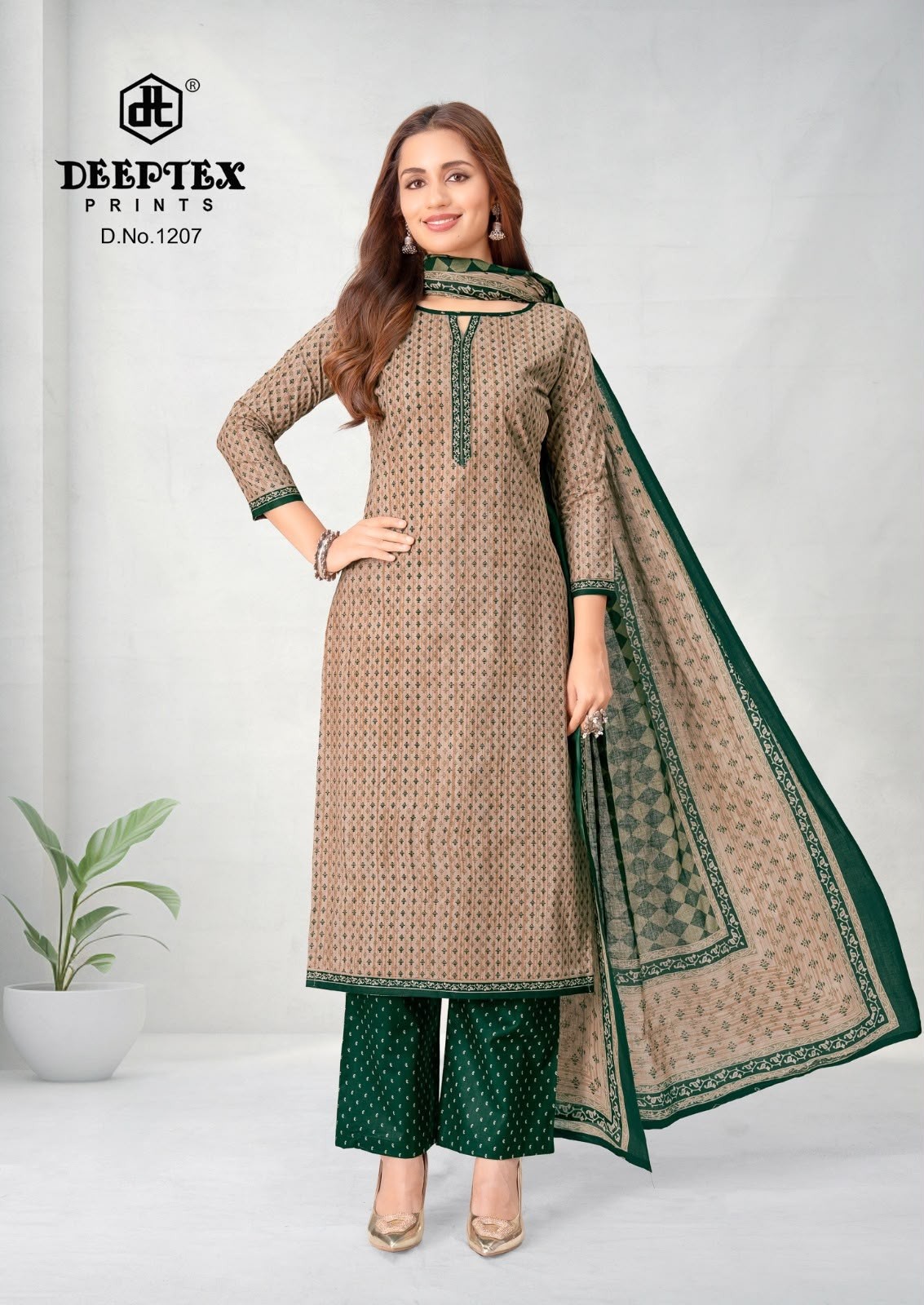 Deeptex Aaliza Vol 12 Cotton Dress Material