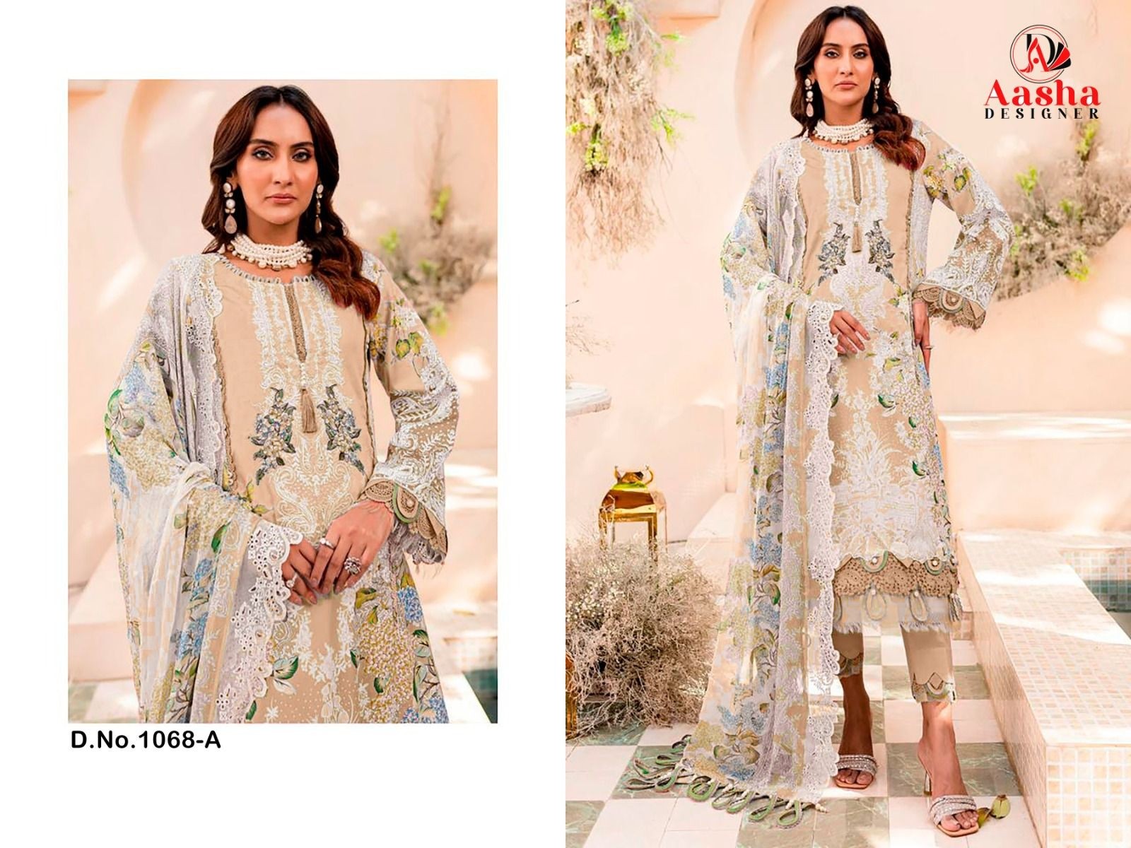 Aasha Designer | Needle Wonder Vol-7 | Lawn Collection | Restock