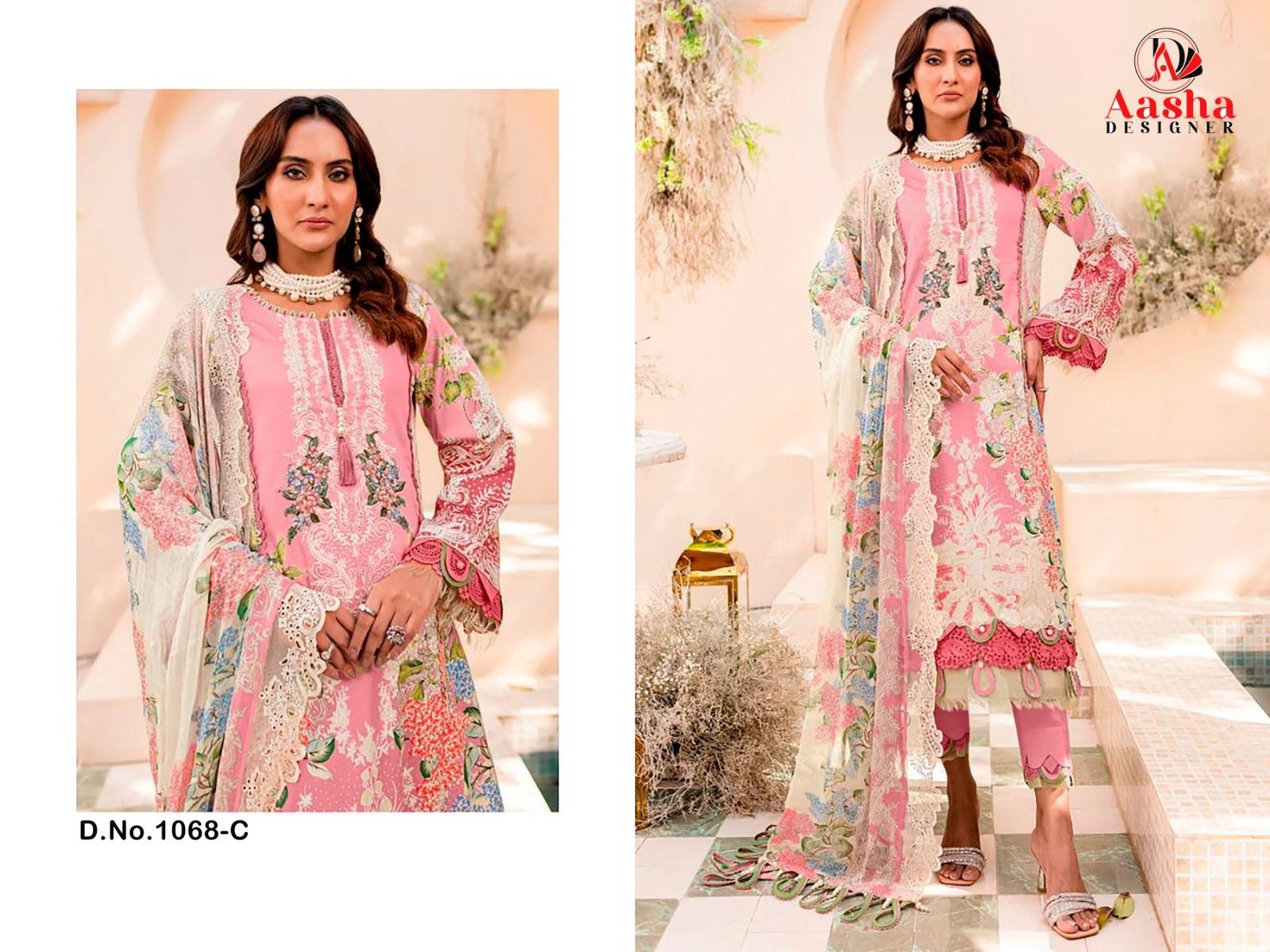 Aasha Designer | Needle Wonder Vol-7 | Lawn Collection | Restock
