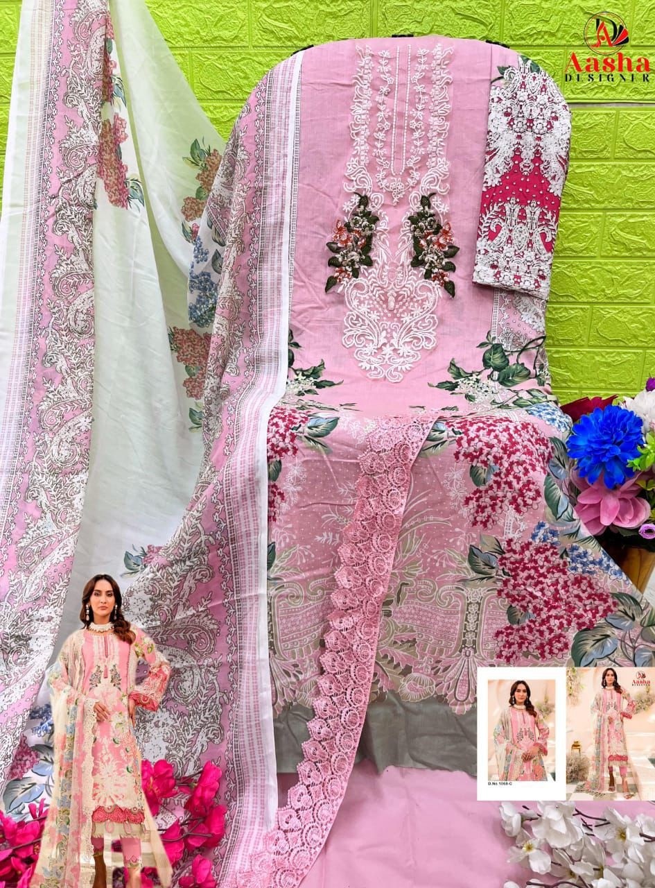 Aasha Designer | Needle Wonder Vol-7 | Lawn Collection | Restock