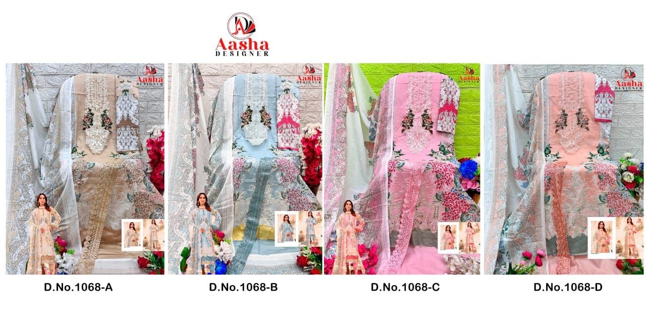 Aasha Designer | Needle Wonder Vol-7 | Lawn Collection | Restock