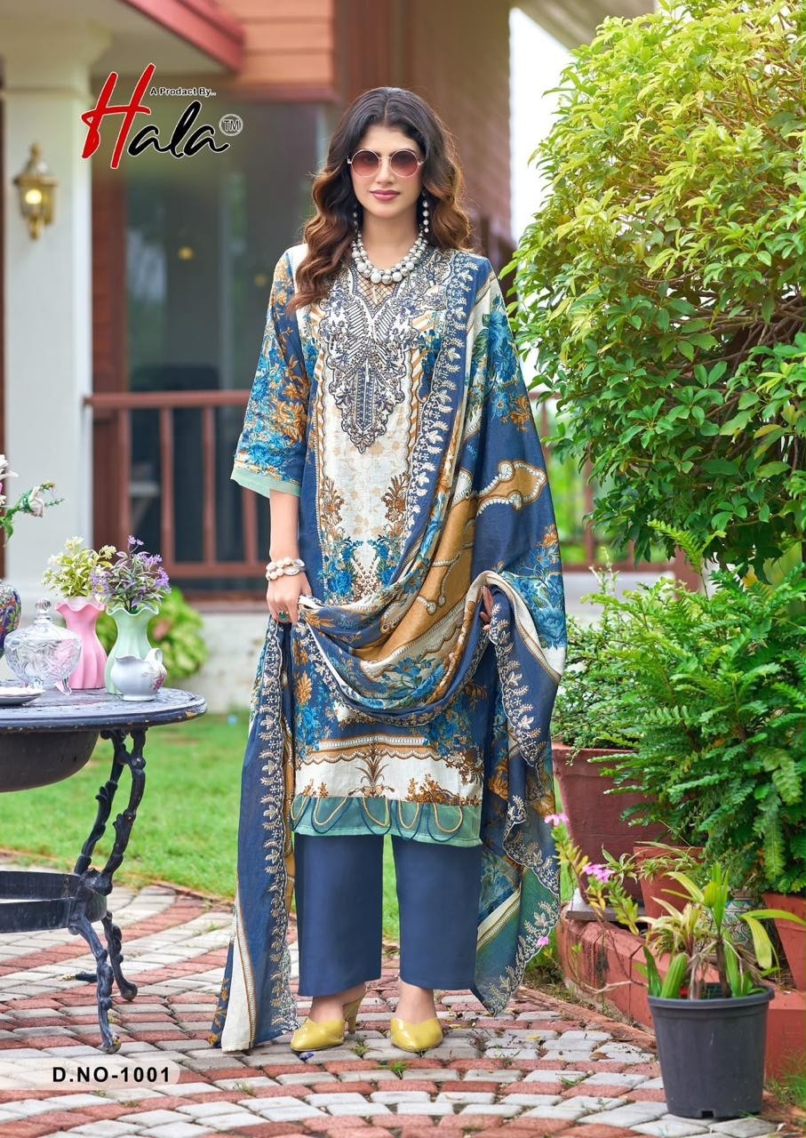 Hala | Needle Wonder | Lawn Cotton | Embroidered Collection
