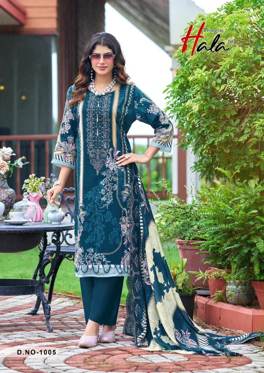 Hala | Needle Wonder | Lawn Cotton | Embroidered Collection