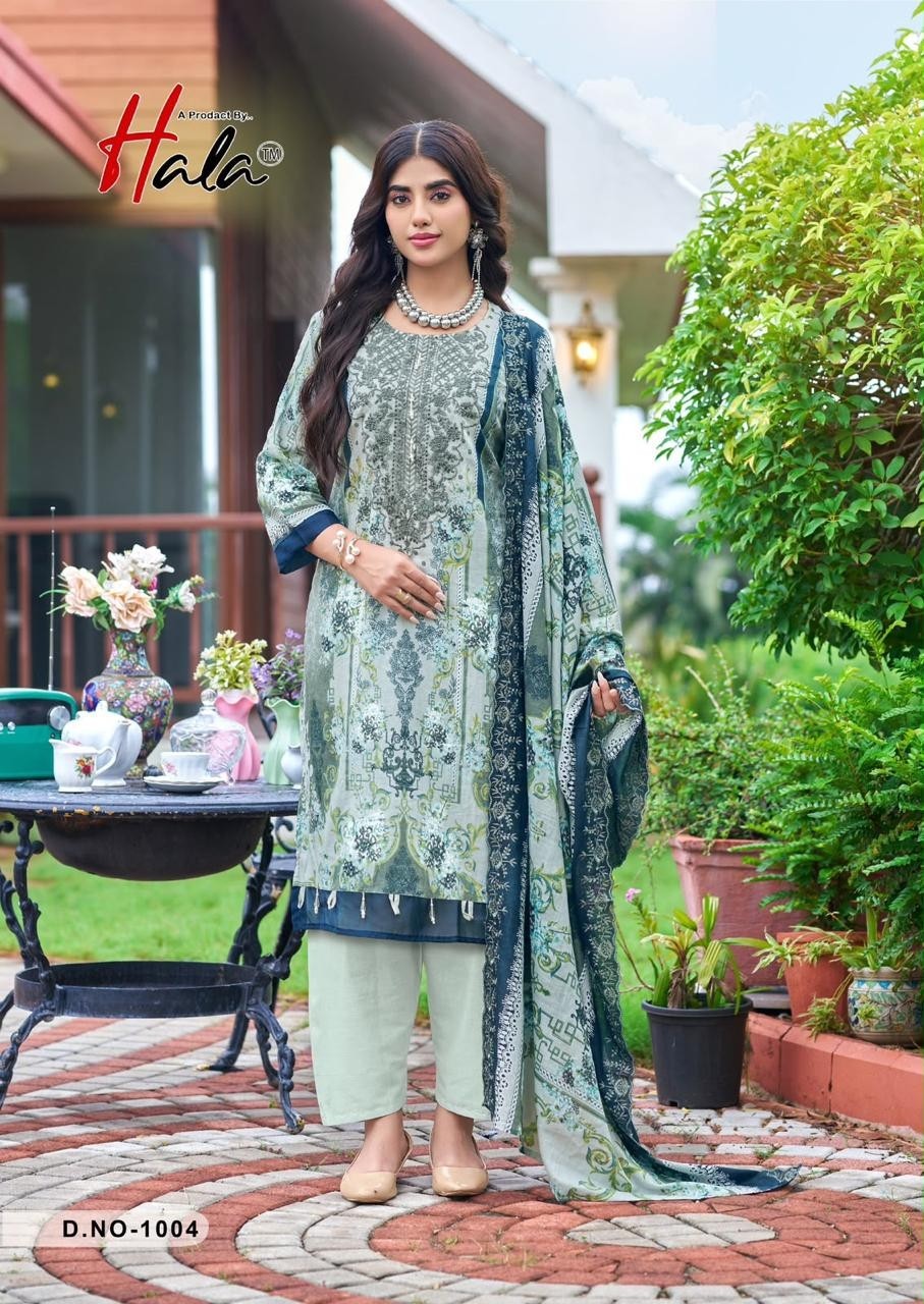 Hala | Needle Wonder | Lawn Cotton | Embroidered Collection