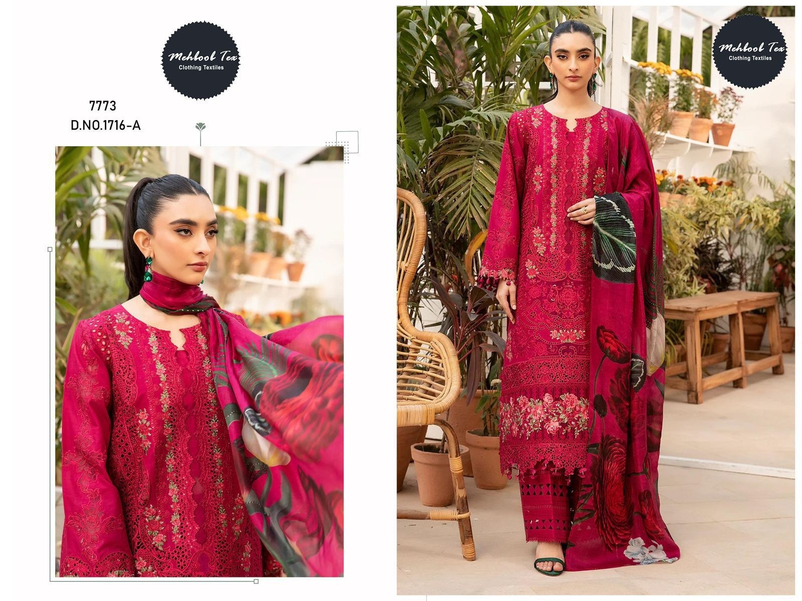 Mehboob Tex | Ombre Premium Vol-3 | Heavy Embroidered Collection