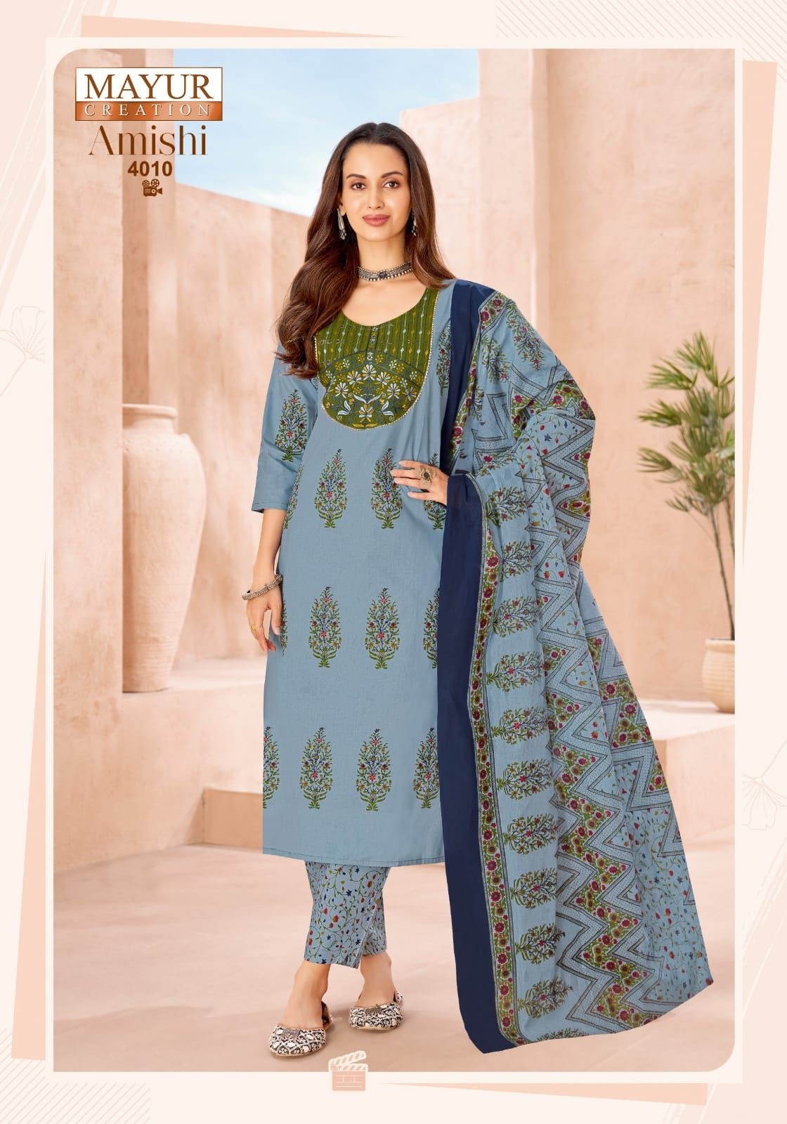 Mayur Creation | Amishi Vol-4 | Pure Cotton | Ready-to-Wear