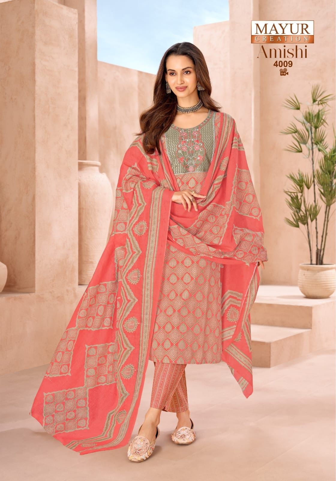 Mayur Creation | Amishi Vol-4 | Pure Cotton | Ready-to-Wear